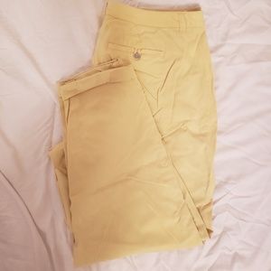 Lane Bryant Yellow Chinos Sz 20